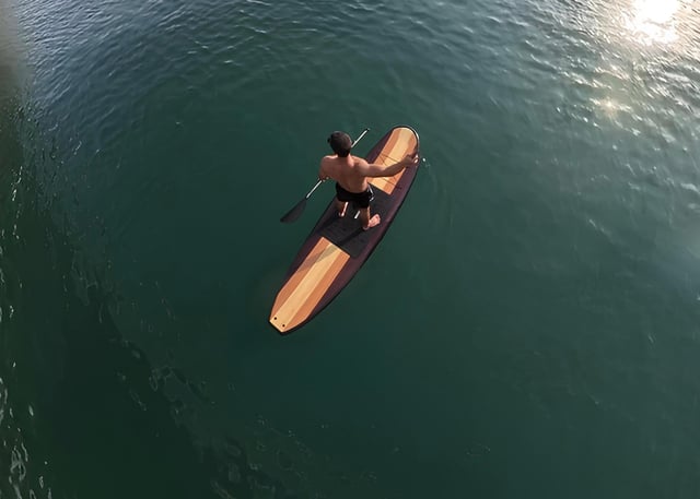 Dubai: Stand-Up Paddle Boarding with Burj Khalifa View