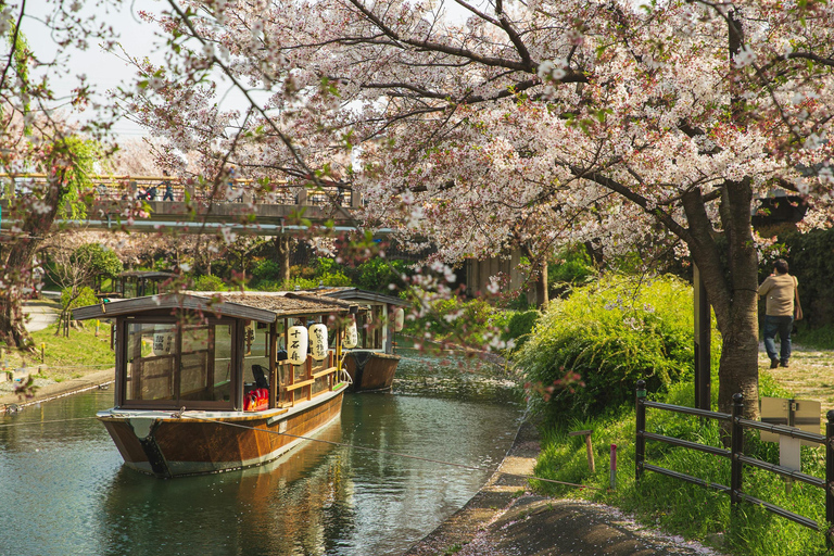 Kyoto: Fushimi Sake District Tour with Boat Ride Small Group Tour