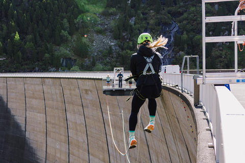 Schlegeis: Giant Swing on the dam in the Zillertal Giant Swing at the Schlegeis Dam in the Zillertal