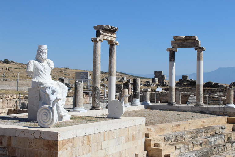 From Bodrum: Pamukkale and Hierapolis Guided Day Trip Pamukkale & Hierapolis Entrance Included