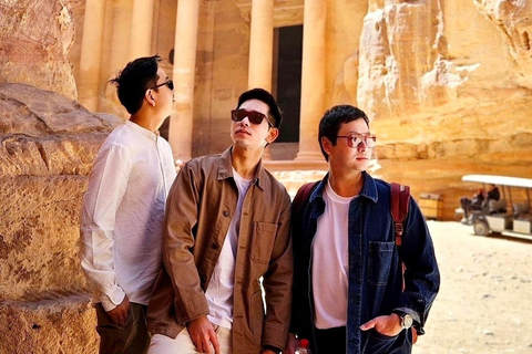 2-Day Petra, Dead Sea, Pink Lake & Indiana Jones Road Trip