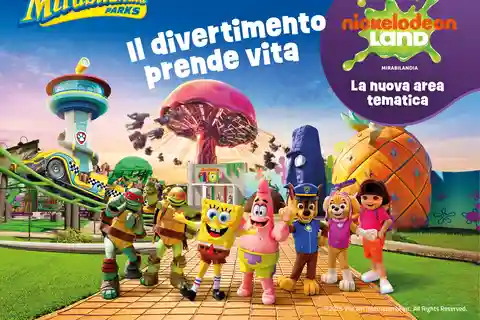 Parco divertimenti Mirabilandia: Biglietto di 1 giorno di ingresso