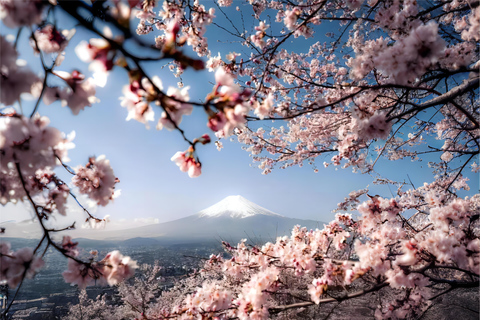 Vanuit Tokio: Mt Fuji Instagram-waardige Engelse dagvullende tour