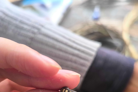 Phnom Penh: laboratorio di braccialetti e anelli in legno del monte KirirumPhnom Penh: Laboratorio di braccialetti e anelli in legno del monte Kirirum