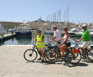 Marseille: City Highlights Geführte Halbtagestour mit dem E-Bike