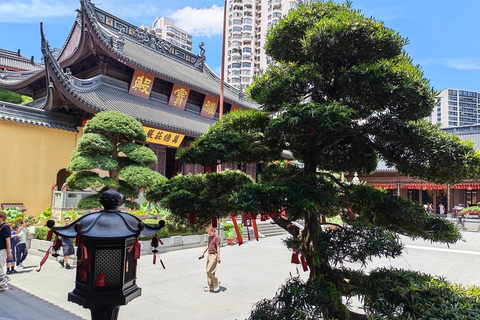 2H Private Tour: Jade Temple & Buddhism Meal (All Inclusive)