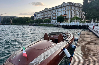 Comer See: Luxuriöse private Bootstour im Holzboot