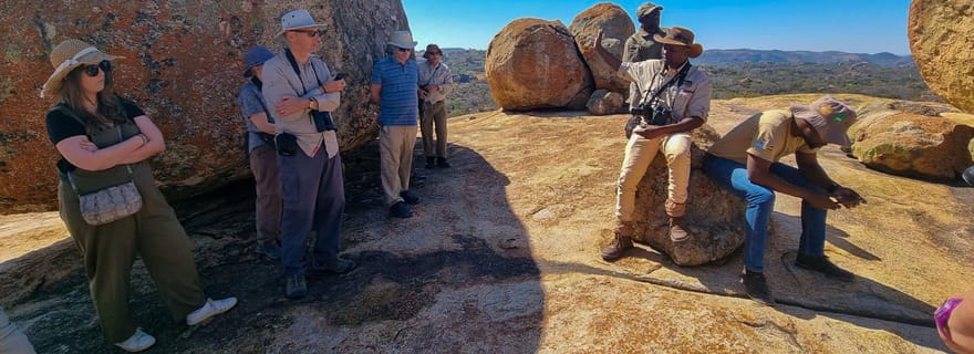 Excursion d'une journée dans les collines de Matobo avec observation des rhinocéros