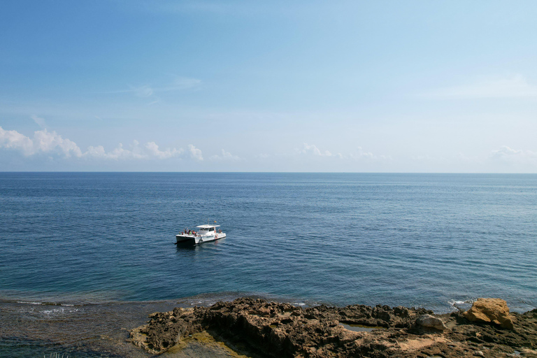 Calpe: Motor catamaran with optional lunch and swimming stop Motor Catamaran excursion with swimming stop
