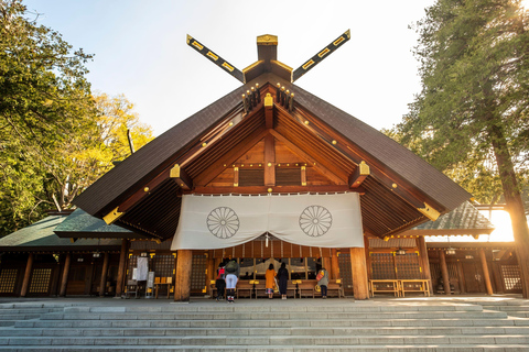 From Sapporo: Otaru and Hokkaido Shrine Day Trip Shared Tour, Meet at Sapporo Station