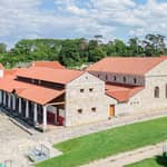 Ingresso alla città romana di Carnuntum