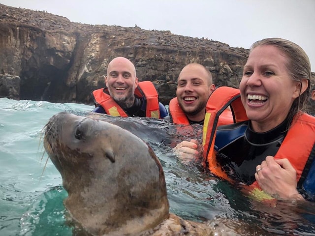 From Lima: Palomino Islands Speedboat Tour and Sea Lion Swim