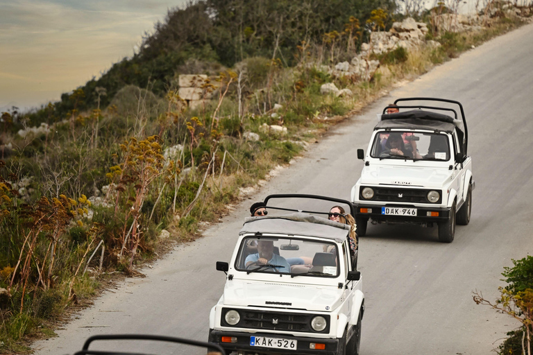 Isola di Gozo: Tour in quad al tramontoTour in quad per 2 persone