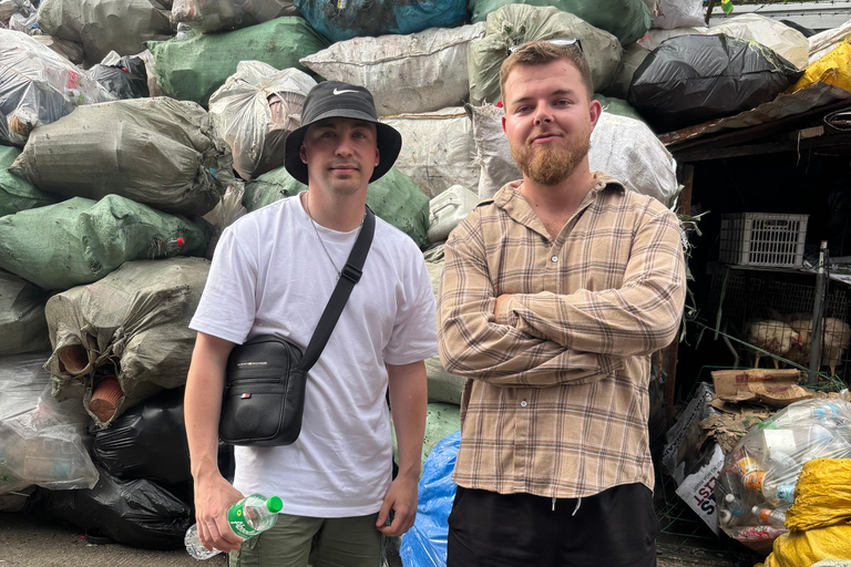 City slums, Market and Local Street food Big group