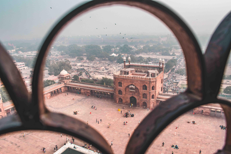 Tour a piedi della vecchia Delhi di 3 ore (gruppo) dal punto di incontro