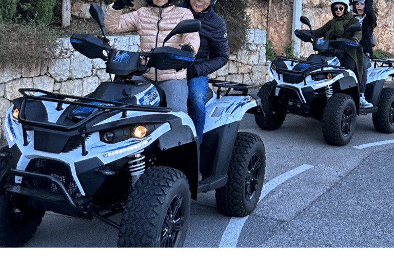 NICE BY ELECTRIC QUAD:panoramic tour from Nice with snack