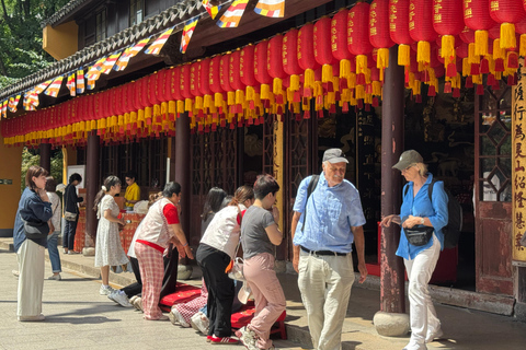 Shanghai: Old Temples and New high Tech Robots Day Trip