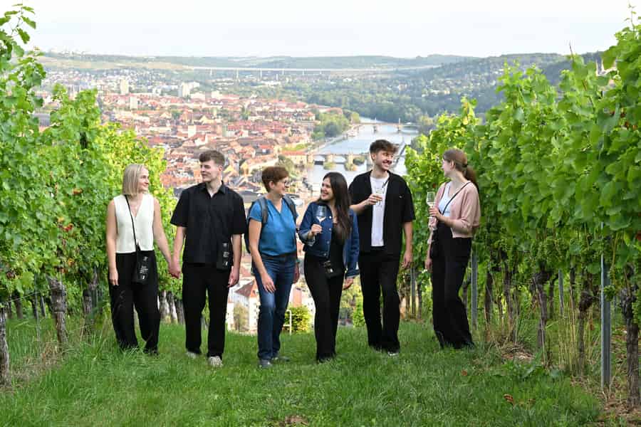 Würzburg: Weinbergsführung inkl. Weinkeller, 5 Weinproben und Gebäck. Foto: GetYourGuide