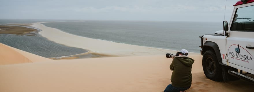 Walvis Bay : Excursion en 4x4 dans le port de Sandwich avec déjeuner barbecue sur la plage