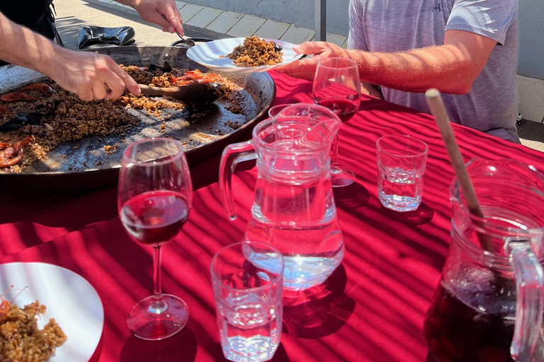 Barcellona: Masterclass di cucina sulla paella sul tetto