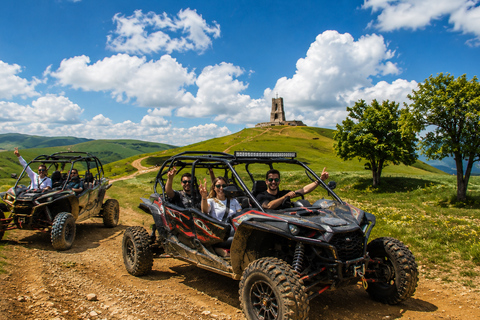 Tbilisi: Buggy Off-Road Adventure with Pickup. PRivat This option is priced per bag.