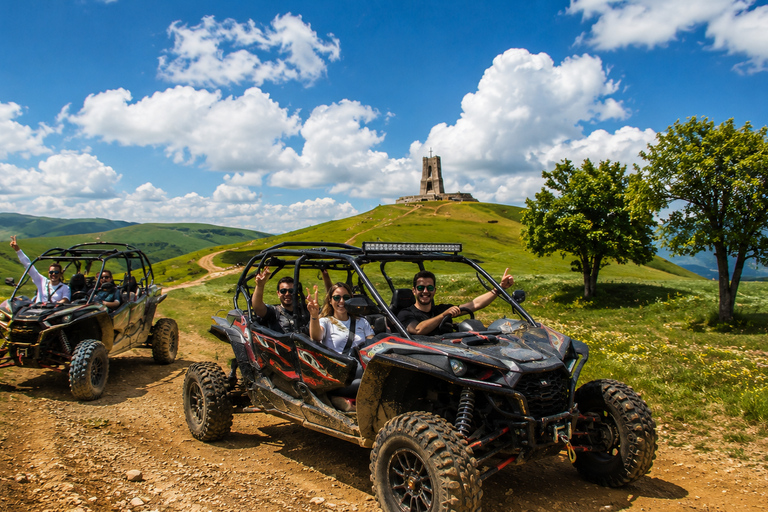 Tbilisi: Buggy Off-Road Adventure with Pickup. PRivat This option is priced per bag.