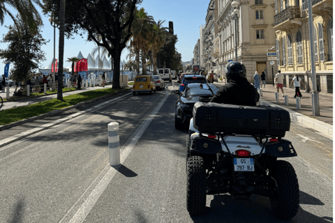 NIZZA IN QUAD ELETTRICO: tour panoramico da Nizza con merenda