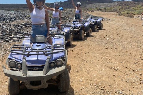 Tenerife: 100% Off-Road Quad Adventure with Pickups & Drinks Single Off-Road Quad Adventure with Pickup & Snacks