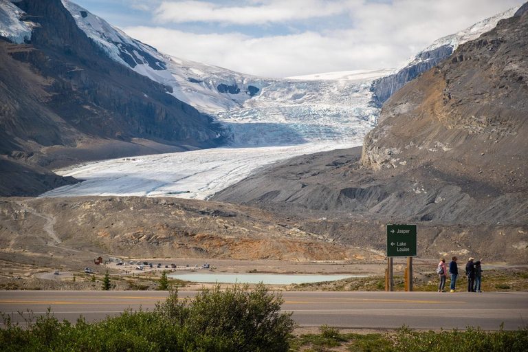 Ijsveld :Crowfoot gletsjer,Bow-Peyto meer &amp;Marble Canyon