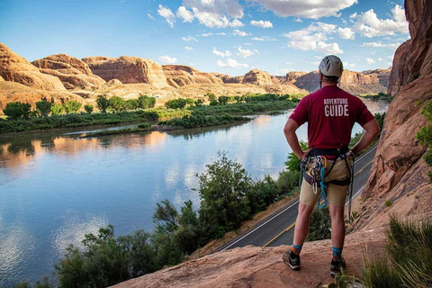 Moab: Aventura de escalada em rocha guiada de meio diaSem serviço de busca