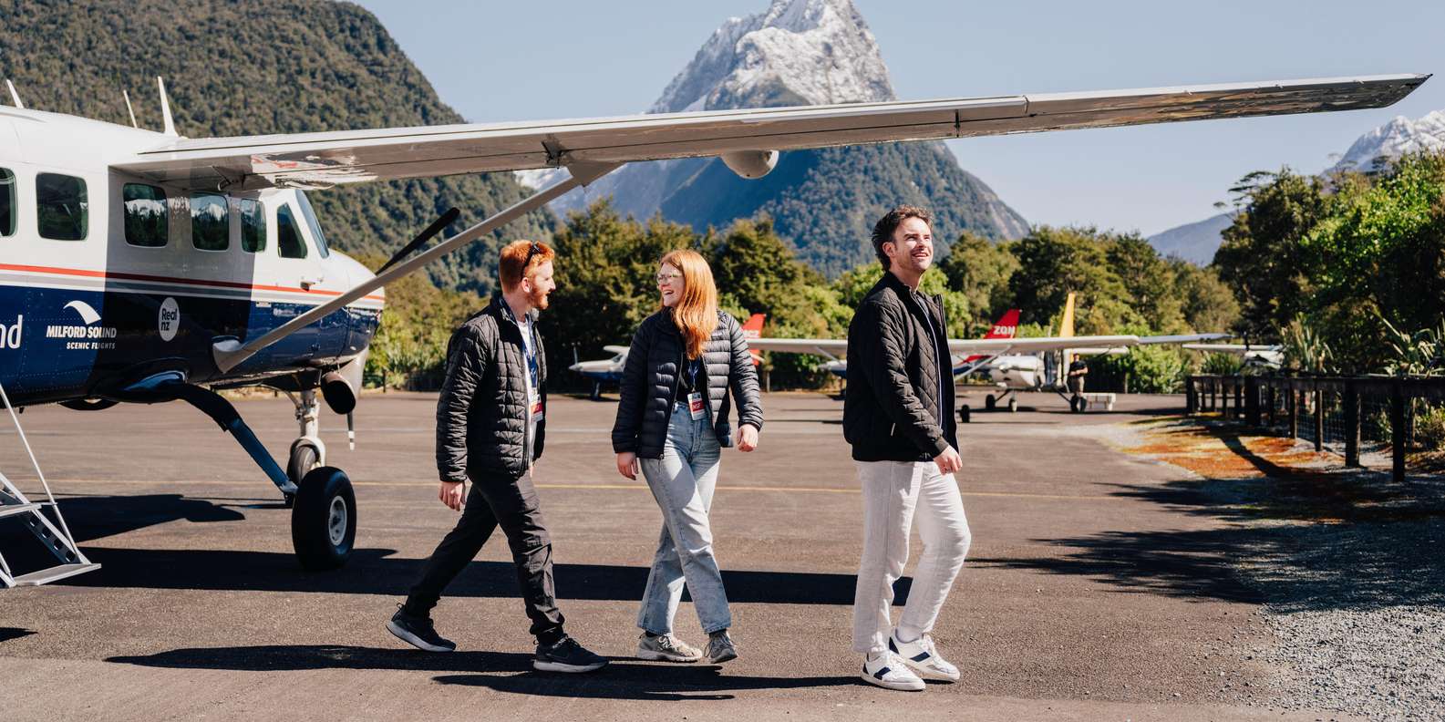 From Queenstown: Milford Sound Full-Day Trip by Plane & Boat