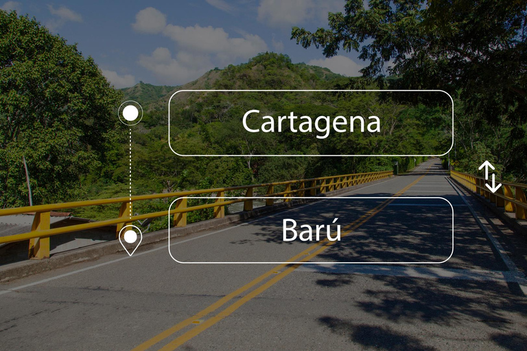 Trasferimento privato da Cartagena a o da BarúDa Barú a Cartagena