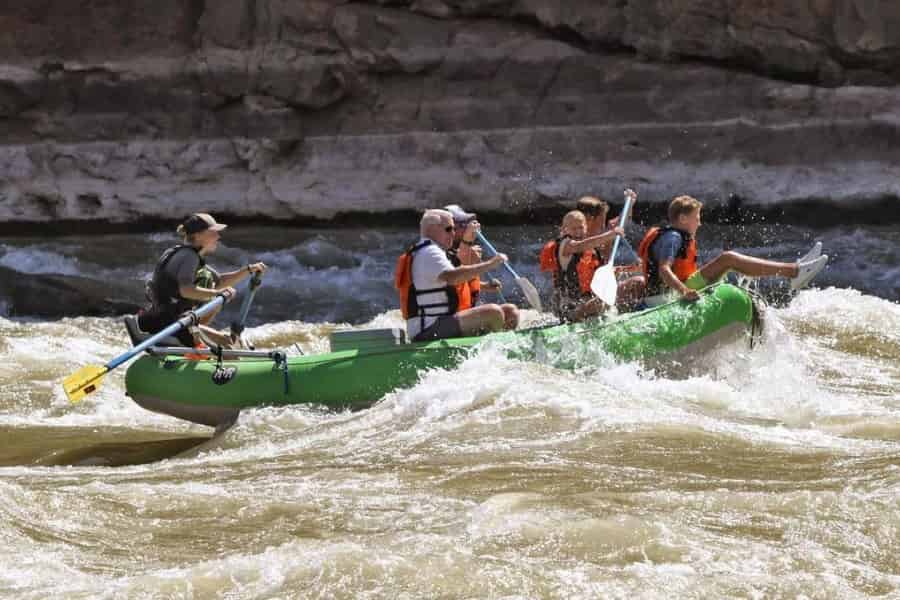 Moab: Ganztägiges Rafting-Abenteuer auf dem Colorado River. Foto: GetYourGuide