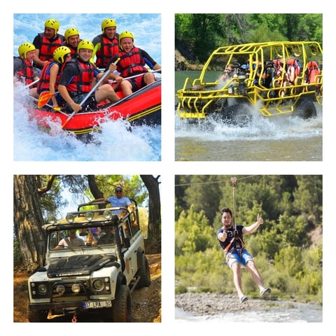 Side / Manavgat : Super Combo Rafting, Jeep, Buggy, Zipline