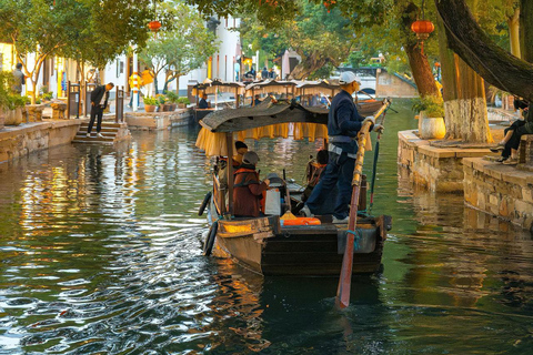 Shanghai: Zhujiajiao Water Town with Optional Calligraphy