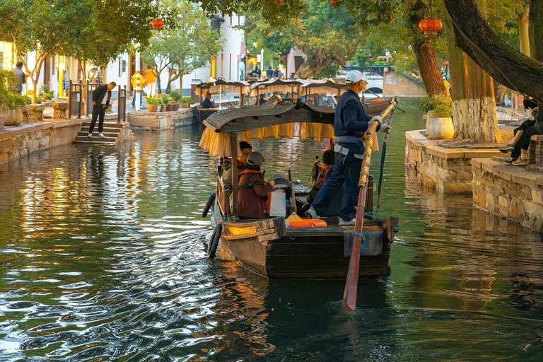 Shanghai: Zhujiajiao Water Town with Optional Calligraphy