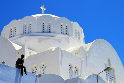 Santorini: Half day tour Morning or afternoon Group tour with Transfer