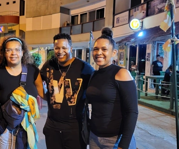 Mindelo a passear à noite