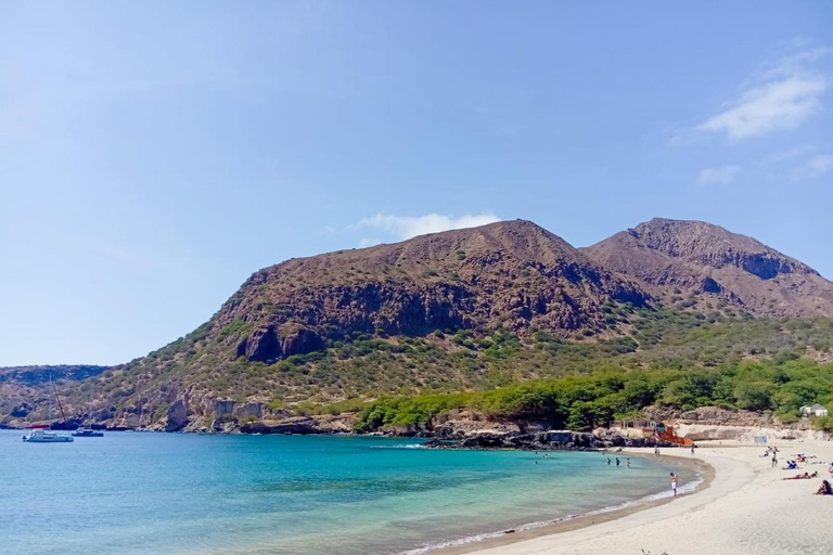 From Praia: Principal Valley Hike & Relax in Tarrafal Beach Shared Group Tour