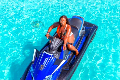 Nungwi/Kendwa: Jet Ski Adventure with Drone Footages Jet ski ride Without Drone Footage (Pickup Included)