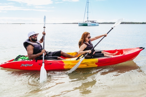 Gold Coast: Wave Break Island kajak- en snorkeltourOptie ontmoetingspunt
