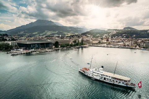 Depuis Zurich : Excursion d'une journée à Lucerne avec croisière facultative