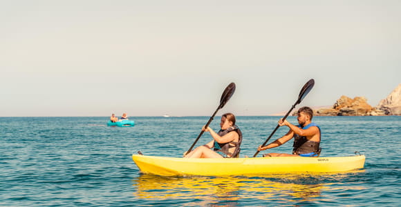 Lygaria Beach: Umweltfreundliches Kajak-Abenteuer