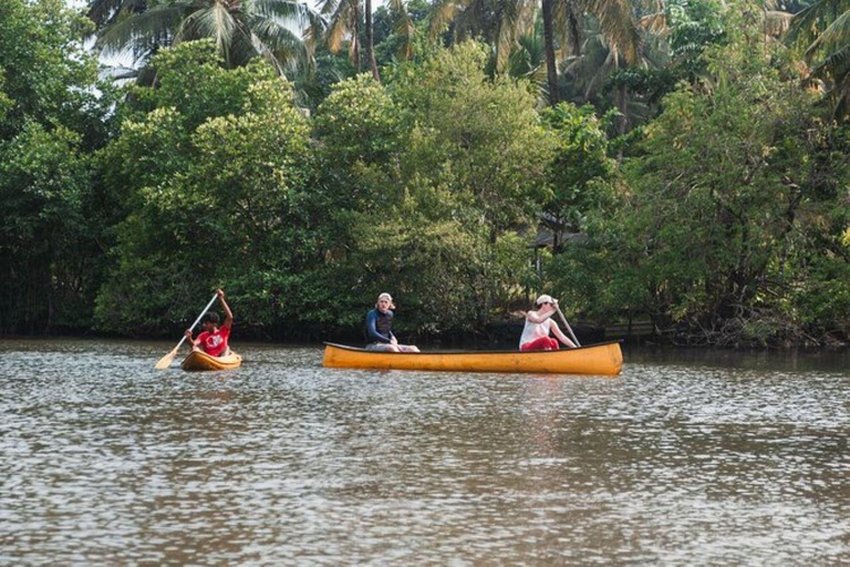 Galle: Lagoon Canoeing Tour with Hotel Pickup