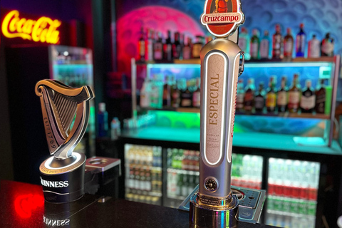 Sewilla: Kryty 18-dołkowy minigolf z efektami UVSewilla: Kryty minigolf UV