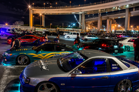 Tokyo Night Run – EVO WRX SKYLINE Daikoku Experience Midnight highway speed run + Hotel Pickup