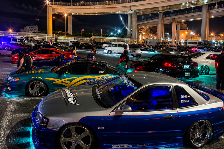 Tokyo Night Run – EVO WRX SKYLINE Daikoku Experience Midnight highway speed run + Hotel Pickup