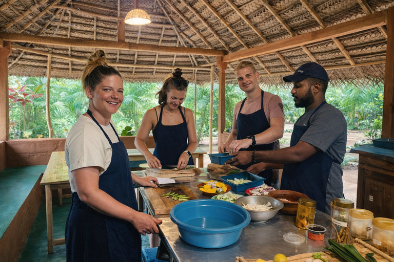 Sigiriya: Cooking Class, Garden Tour & Homemade Meal