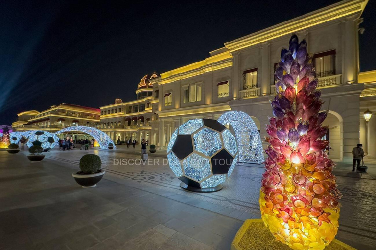 Doha - en månskensäventyr Moonlight Adventure stadsvandring med arabisk Dhow kryssning