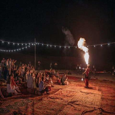Marrakech: Quads & Camels on Sunset and Dinner With FireShow